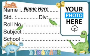 Note Book Name Stickers PGNBS006