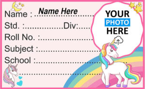 Note Book Name Stickers PGNBS019
