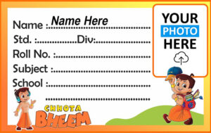 Note Book Name Stickers PGNBS004