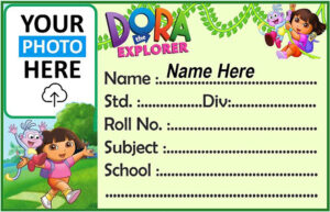 Note Book Name Stickers PGNBS005