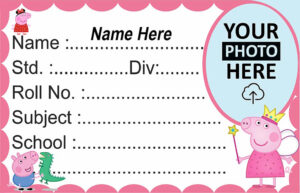 Note Book Name Stickers PGNBS014